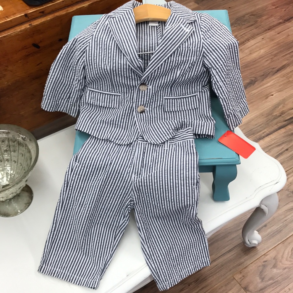 Janie and Jack 2 pic suit